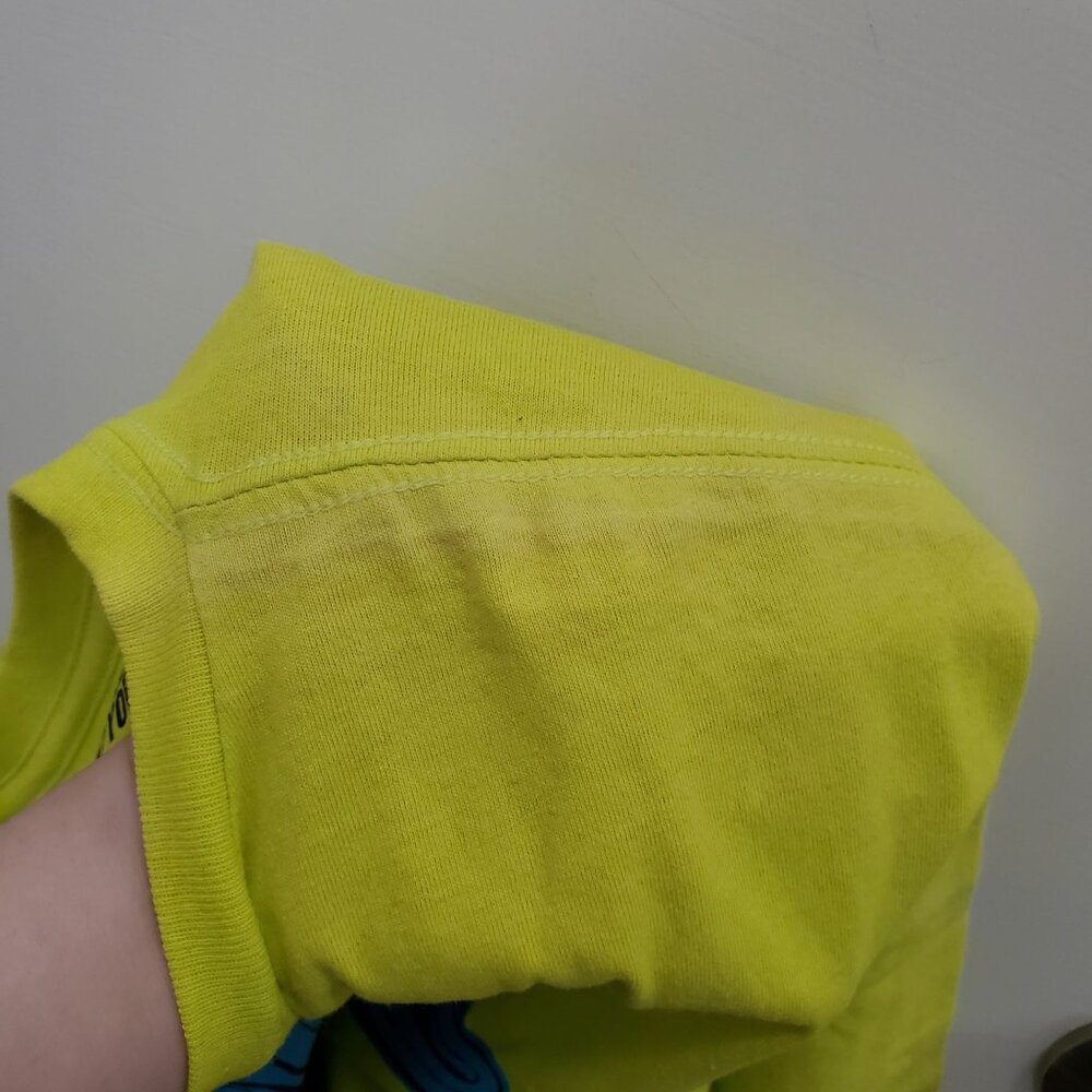 Zoo York Chartreuse Blue Unbreakable Short Sleeve Graphic Tee NWT Unisex Size XL - Picture 3 of 5